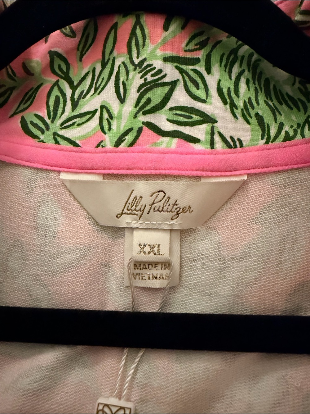NWT Lilly Pulitzer Skipper Popover “Rousseau Pink” XXL - Picture 5 of 6